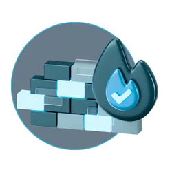 Firewall Icon Nichterlein IT | IT-Sicherheitsberatung für Unternehmen in Hessen – Cybersicherheit Rhein-Main